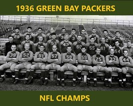 1936 GREEN BAY PACKERS 8X10 TEAM PHOTO FOOTBALL NFL PICTURE NFL CHAMPS - $4.94
