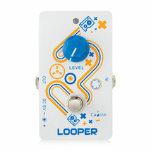 Caline CP-33 LOOPER Guitar Loop Pedal 10 Min Recording Time Unlimited Overdub - £38.48 GBP