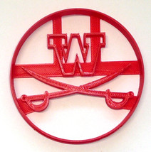 W Woodson High School Cavaliers Virginia Cookie Cutter USA PR3771 - £2.39 GBP