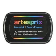 Artesprix Infusible Ink Stamp Pad for Sublimation Painting &amp; Drawing, Black - £8.75 GBP