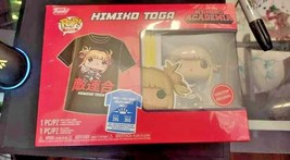 My Hero Academia Himiko Toga Funko Pop Tees MHA Gamestop Exclusive 2XL S... - £22.44 GBP