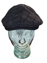 Stacy Adams Black Knit Newsboy Cap Small/Medium NWT - $19.99