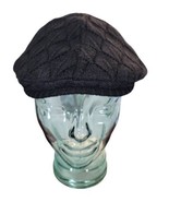 Stacy Adams Black Knit Newsboy Cap Small/Medium NWT - $19.99