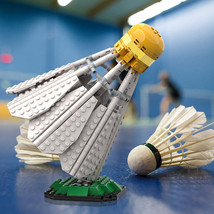 MOC-118885 A Giant Shuttlecock Building Blocks Sports DIY MOC Bricks Toy... - £30.49 GBP