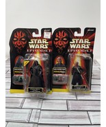 1998 Star Wars Episode 1 Darth Maul Tattoine &amp; Jedi Duel Figurines Hasbro - $25.99