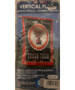 NWT&#39;s NCAA Texas Tech Red Raiders 27-by-37 inch Vertical Flag - £9.50 GBP