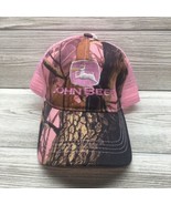 John Beer Deere Pink Mesh Hat  Zipback Camo Baseball Trucker Ladies Fast... - €8,45 EUR