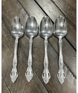 Reed &amp; Barton Select BAROQUE Set 4 Tablespoons Spoon Stainless Flatware ... - $27.13 CAD