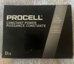 Duracell PC1300 1.5V D12 Procell Alkaline-Manganese Dioxide Battery, 12 Count - $22.43