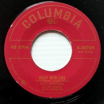 Guy Mitchell - Singing The Blues / Crazy With Love [7&quot; 45 rpm Single] 1956 - £2.68 GBP