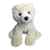 Aurora World 13&quot; Polar Bear Cream Colored Plush Stuffed Animal Toy NWT - £7.88 GBP