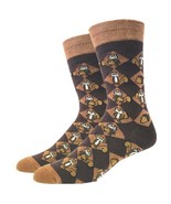 Squirrel Nut Socks Fun Novelty One Size Fits Most Dress Casual Big Foot ... - $20.36 CAD