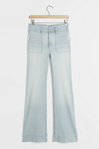 NWT ANTHROPOLOGIE Pilcro SOLDOUT High-Rise Light Blue Bootcut Jeans - 29 - £102.00 GBP