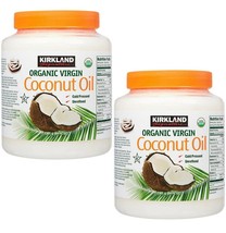 X2 Unid Kirkland Organic Virgin Coconut Oil Unrefined Cold Pressed  84 oz - £36.68 GBP