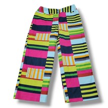 Harvé Benard Sport Pants Size 6 W27&quot;xL22&quot; Capri Pants Capris Cropped Multicolor - £25.55 GBP