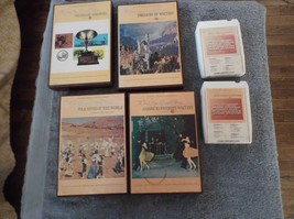 5 Sets of 8 track tapes 10 all together - £2.25 GBP