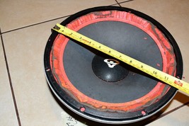 CERWIN VEGA 12&quot; EX2040 Woofer speaker OEM -WORKS-BUT NEEDS REFOAM AS IS ... - $110.67