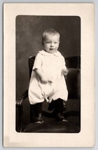 RPPC Springdale Washington Adorable Charley Stark 1925 on Chair Postcard H26 - £15.94 GBP