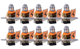 House Baratheon Spear Infantry Game of Thrones Custom 10 Minifigures Set - £13.13 GBP