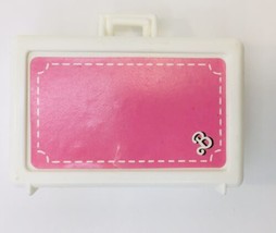 Vintage 1984 Day to Night Barbie Briefcase Replacement 7929 Pink White - £9.78 GBP