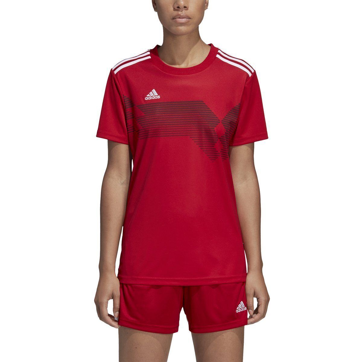 Primary image for adidas Womens Campeon 19 Jersey,Red/White,Large