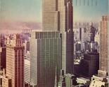 Vtg Chrome Postcard New York NY NYC RCA Building Rockafeller Center 1949 - $3.91