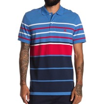 Brooks Brothers Men&#39;s Short Sleeve Striped Performance Golf Polo Shirt - £27.75 GBP