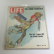 VTG Life Magazine: March 27 1970 - The U.S. Takes Off on Credit Cards/Radicals - £10.46 GBP