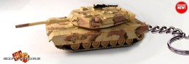 Htf Keychain Sand Camo Abrams M1 Us Main Battle Tank ARMY/USMC Ltd Nice Gift - £46.99 GBP