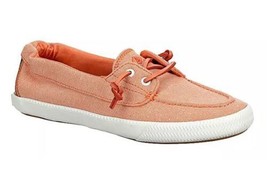 NEW SPERRY TOP-Sider Woman’s Lounge Away 2 Oaxaca Boat Shoes, Coral - $39.95