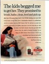 1993 Hills Science Diet Magazine Print Ad Dog Food Advertisement Gold Retriever - £11.55 GBP