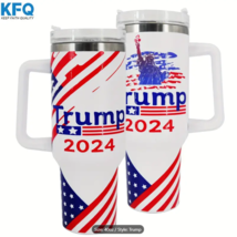 Trump 2024 40Oz Insulated Tumbler - Patriotic Insulated Tumbler -MAGA 2024 - £23.17 GBP