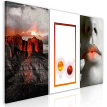 Tiptophomedecor Stretched Canvas Nordic Art - Passion - Stretched & Framed Ready - $99.99+