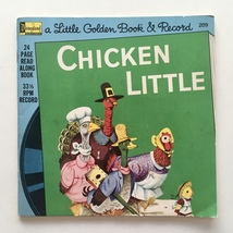Chicken Little 7&#39; Vinyl Record / 24 Page Book - £26.26 GBP