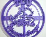 6x TCU Horned Frogs Fondant Cutter Cupcake Topper 1.75 IN USA FD931 - $7.99