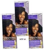 3x Dark &amp; Lovely Reviving Colors Semi-Permanent Color 392 Ebone Brown - $104.17 CAD