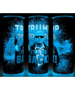 Glow in the Dark Trump 2024 I&#39;ll be Back President Donald Trump Cup Mug ... - $21.73