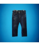 AG Adriano Goldschmied Mens Jeans Size 33R Blue The Protege Straight Leg... - $28.70