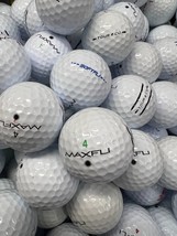 50 Assorted White Max Fli Near Mint AAAA Used Golf Balls - £24.65 GBP