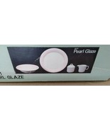 HG International China Company Pearl Glaze 5 Piece Completer Set - New - £40.42 GBP