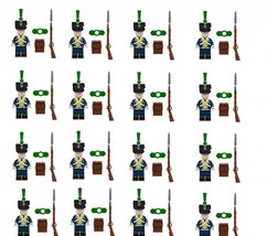 16pcs Hessian Light Infantry Minifigures Napoleonic Wars Sets - $48.99