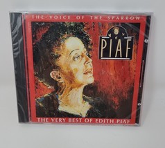 Edith Piaf The Voice of the Sparrow Best of CD 1991 New Sealed Free Shipping - £9.15 GBP