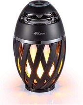 DIKAOU Led Flame Speaker, Torch Atmosphere Bluetooth Speakers&amp;Outdoor Portable - £41.46 GBP