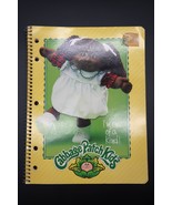 Vtg 1984 Cabbage Patch Dolls Kids Spiral Notebook Paper 10.5”x8” Black Hair - $275.92 MXN