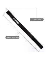 Leather Lifting Straps - Adjustable Weightlifting Straps-Black Color Hea... - $9.89