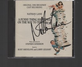 A Funny Thing Happened on the Way to the Forum / CD / SIGNED / Nathan Lane + 1 - £72.81 GBP