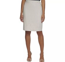 Calvin Klein Womens Above Knee Back Slit Workwear Pencil Skirt Size 2 - £11.01 GBP