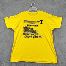 Screen Stars Mens Yellow Crew Neck Short Sleeve Pullover T-Shirt Size XXL - £15.52 GBP