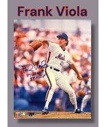FRANK VIOLA AUTOGRAPHED SIGNED N. Y. METS 8X10 PHOTOGRAPH w/APCOA - $34.07 CAD