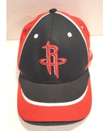 Houston Rockets Adidas NBA Baseball Cap Hat Adjustable 2 Tone Color Red ... - $354.74 MXN